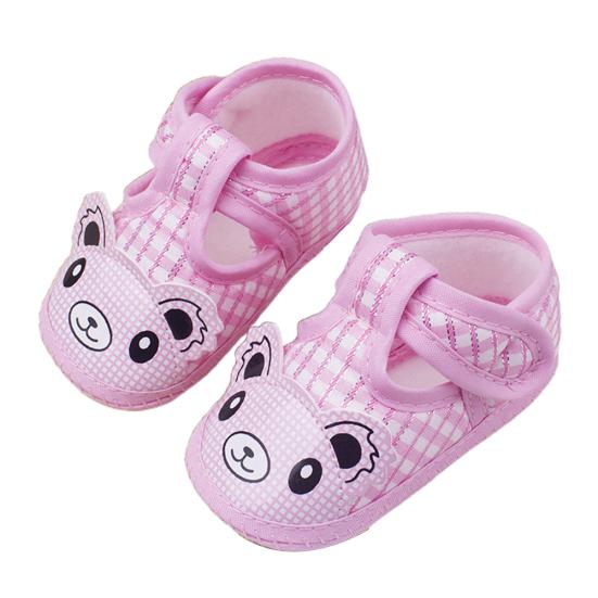 DYS для малышей, дышащая противоскользящая обувь на мягкой подошве с мультяшным медведем для малышей, Prewalker на плоской подошве