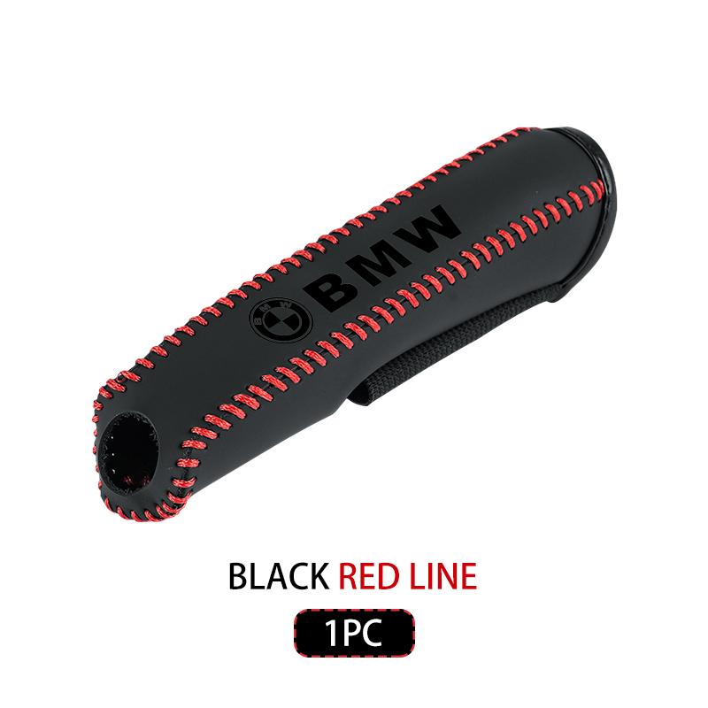 Leather Car Handbrake Cover Non-slip Brake Brake Protector Sleeve For BMW M Sport M2 M3 M4 M5 M6 E46 E90 E60 F10 F20 E87 X3 X6 JR9