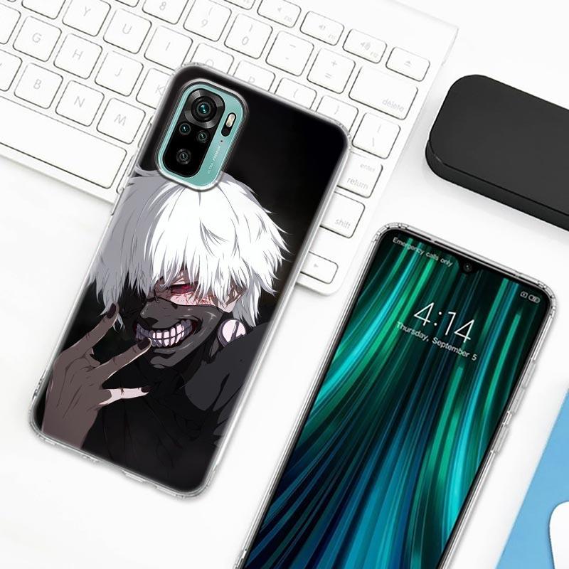 Чехол для телефона «Токийский вурдалак Канеки Кен» с аниме для Xiaomi Redmi Note 9s 8 11 9 10 Pro 10s 11s Note 9s 8Pro K40, чехлы с прозрачным чехлом Fundas