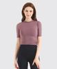 NOKJOK Plain Crop Top Running Yoga Wear Pilates Wear (Type B)