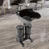 Portable Shampoo Basin – Adjustable Height & Angle with Double Bucket Design – 2.64 Gal Each – for Salons, Home Care, Elderly & Pregnant Users – Black