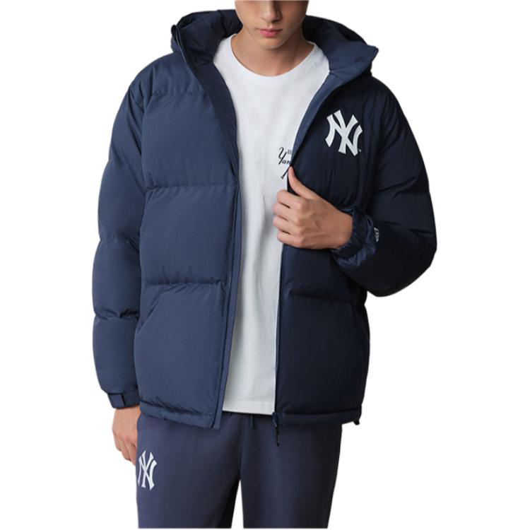 New Era FW25 Серия MLB Нью-Йорк Янкиз Повседневная Съемная Шляпа Дизайн Вышивка Логотипа Свободная Теплая Пуховая Куртка Унисекс Верхняя Одежда 14856159