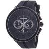 Tendence Gulliver Round Chronograph 51mm Men's Watch, Black Dial, Stainless Steel, Mineral Glass, Quartz Movement, TG460010