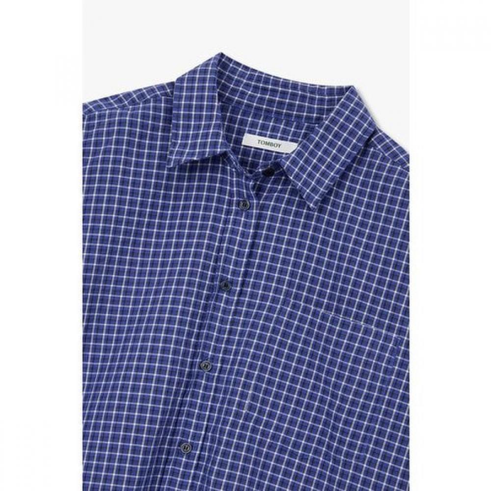 Studio Tomboy Oversized Small Check Shirt 9176221987
