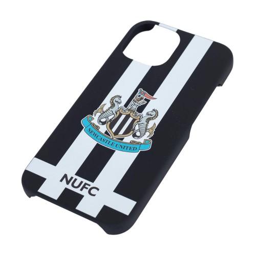 Newcastle United FC iPhone 15 Compatible Striped Phone Case