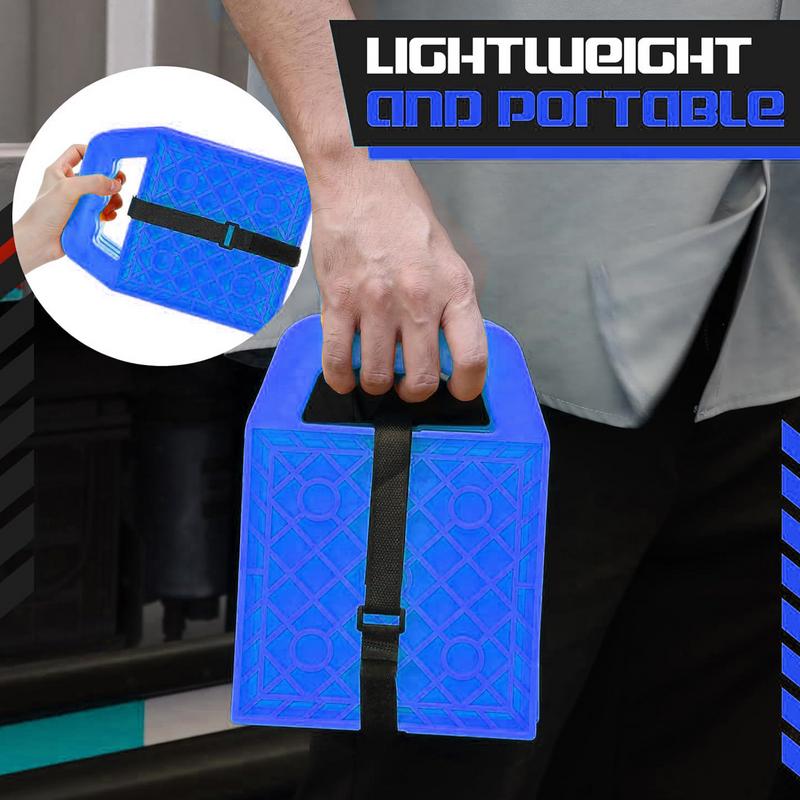 RV Jack Pads Car Jack Pad Set of 4 Anti-Slip Multi-Angle RV Leveling Support Equipment for Parking Road Trip Beach Pool