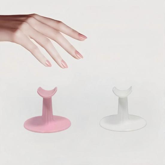 3D-печатный держатель для пальца для рисования нейл-артом, Эргономичная подставка для пальца для дизайна ногтей, Держатель-подставка для пальца для лака для ногтей для домашнего салона