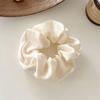 Satin-Feel Scrunchie: Versatile Luxury Hair Tie for Women, Elevates Style & Compliments Skin Tone.
