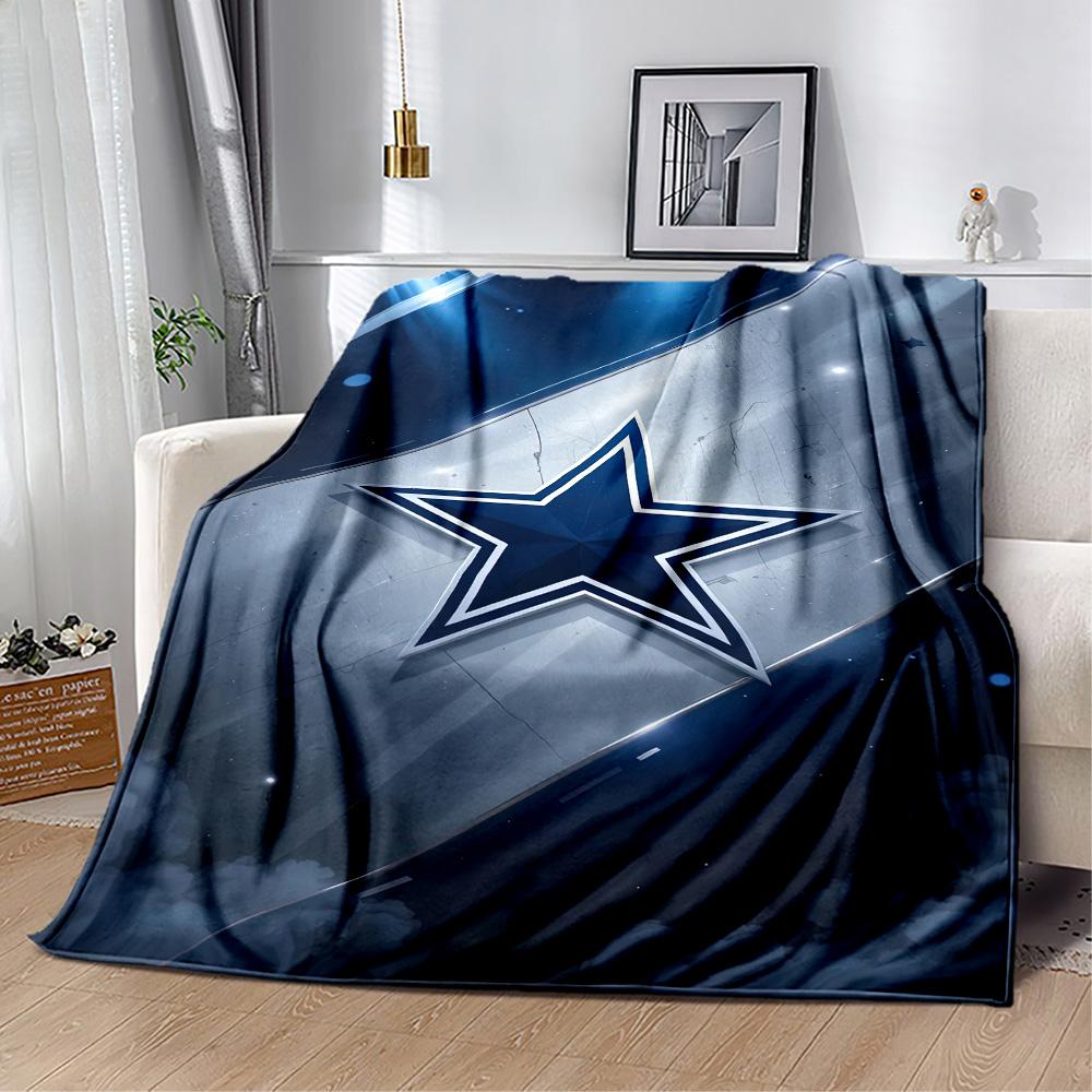 Dallas Blanket Soft & Cozy Suitable for Office Chair Seaside Four Seasons Universal Warmthful Decor Unique Gift for Family and Friends Camping