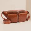 Waist Bag Women's Chest Bag Soft Leather Shoulder Crossbody Bag
