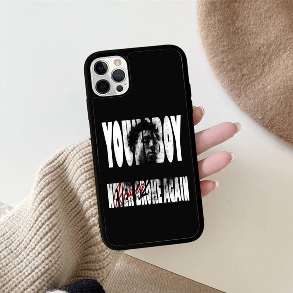 Youngboy Never Broke Again Для iPhone 17 16 Pro Max Air 15 14 13 12 Mini Plus 11 Жесткий PC+TPU Задняя крышка телефона
