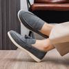 Lazy Slip On Mens Casual Shoes With Durable Pu Upper For Summer Walking Comfort