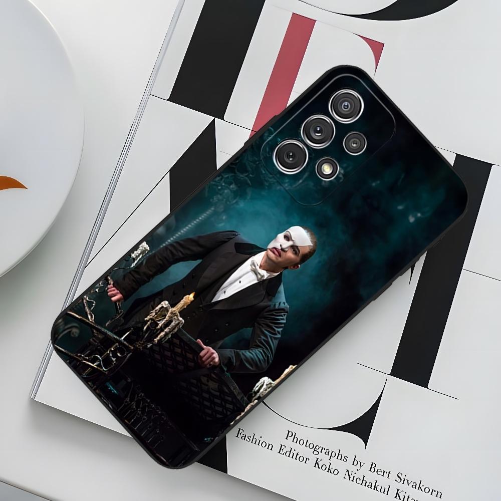 Чехол для телефона «Призрак Оперы» для Sumsung Galaxy S24 S23 S22 S21 S20 A24 A34 N20 M54 A54 A53 Fe Plus Ultra Черный Мягкий Чехол