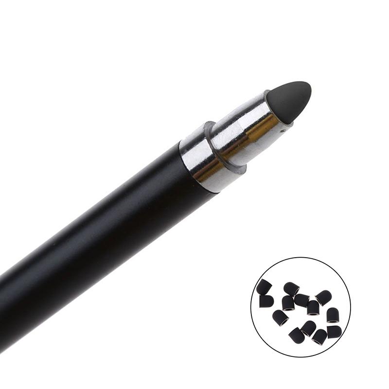 15 шт., мягкие сменные наконечники для стилуса, сменный силиконовый чехол для наконечника, сенсорный стилус