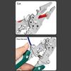 1Pcs Multifunctional Foldable Wire Stripper Crimper Cable Cutter Pliers Electrician Cable Cutting Wiring Pulling Stripping Tools