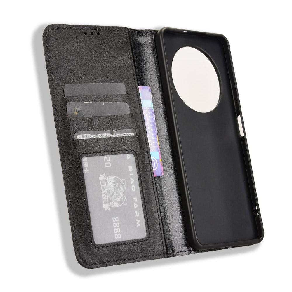 Для TECNO Spark 30 4G KL6 кожаный чехол-кошелек подставка ретро текстура чехол для телефона