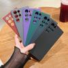 Роскошный ультратонкий матовый мягкий силиконовый чехол для телефона Samsung Galaxy S24 S23 FE S22 Ultra A14 S20 Plus S20 Ultra A71 A51 A53 A33 5G