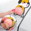 Universal Car Door Edge Guard Cartoon Cute Butt Car Door Protector Sticker Anti-collision Rearview Mirror Door Bumper Protector