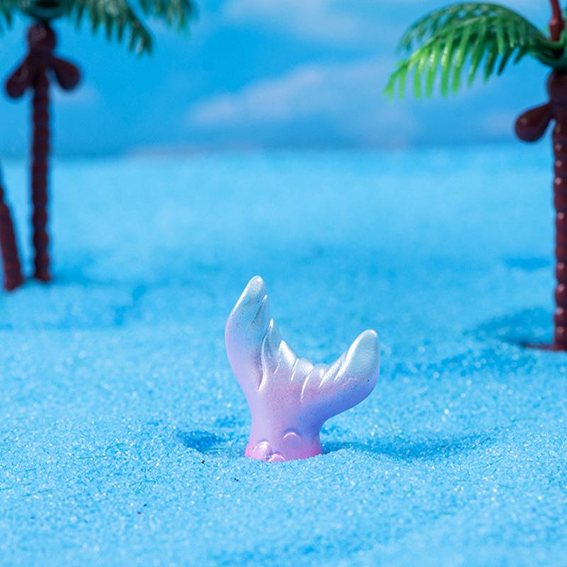 Микропейзаж Маленькие украшения для морских животных Дельфины Чайки Русалки Яхты Замки Аквариумы и украшения для аквариумов
