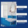 237ml Bathroom Cleaner Spray Multi Surface Tile Grout Soap Scum Remover Shower Glass  Hard Water Stain Jue Fish