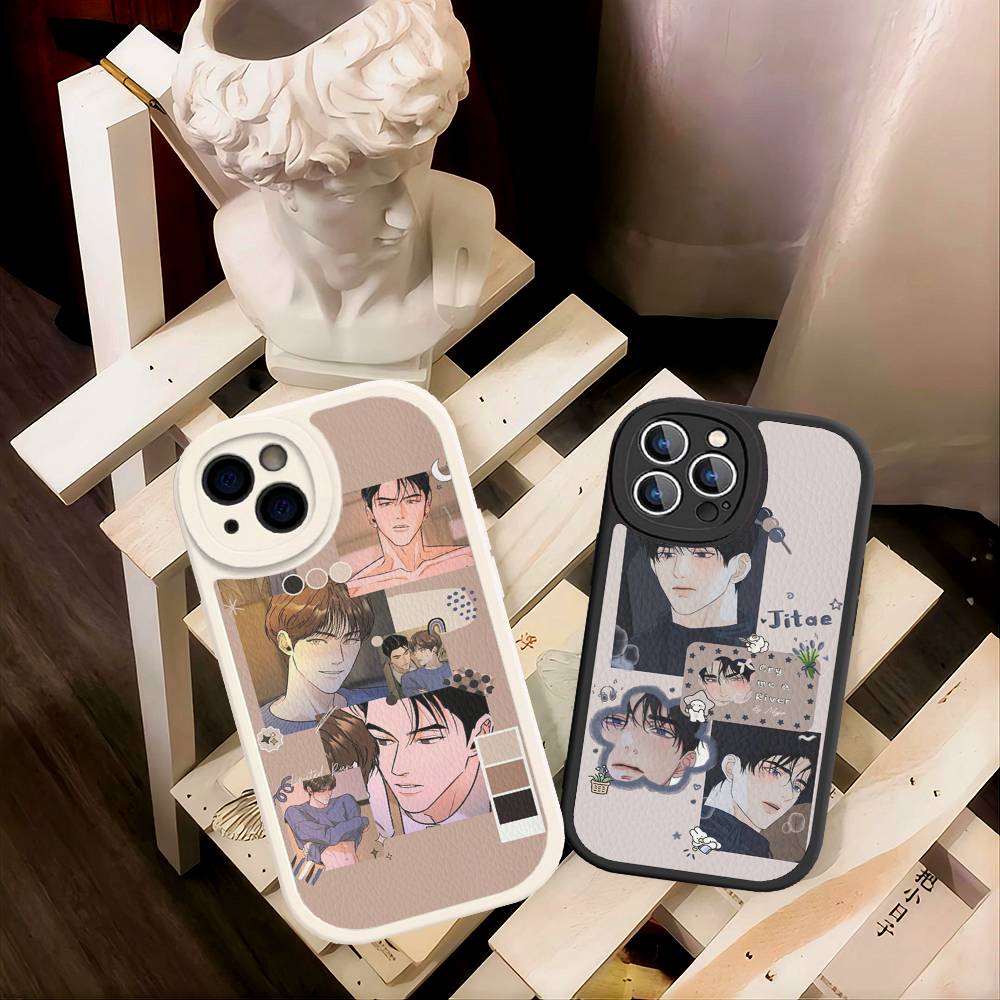 Limited Run Bl Anime Phone Case Leather For IPhone 16 15 14 13 12 11 Pro Max Plus Matte Cover