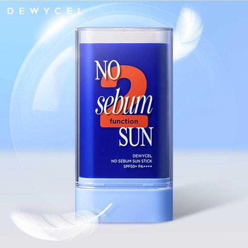 DEWYCEL [1+1] Водонепроницаемая матирующая бумага Солнцезащитный стик для носа Солнцезащитный стик 2 НАБОРА