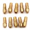 10Pcs Mini Brass Drill Chucks Adapter 0.5mm-3.2mm Dremel Drill Chucks Chuck Adapter Micro Collet for Power Rotary Tool