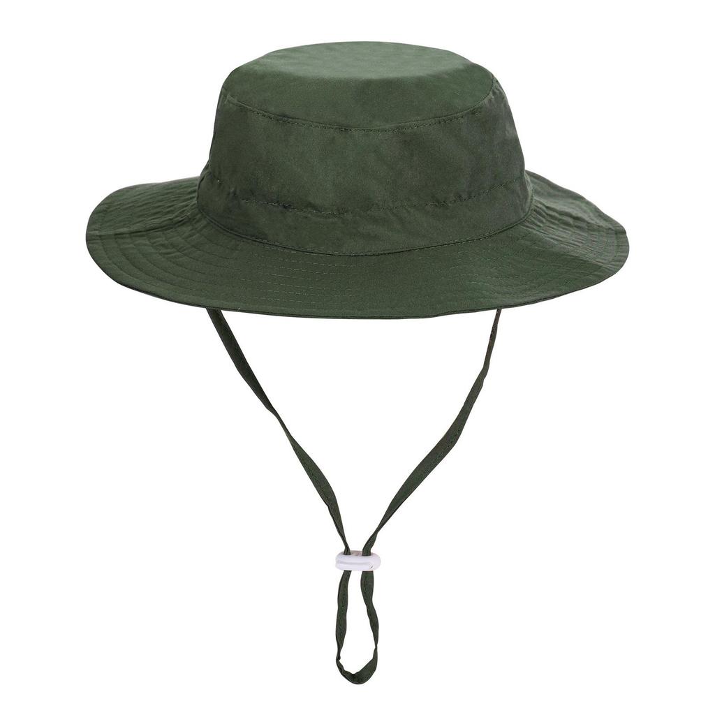 Breathable Adjustable Bucket Hat for Toddlers - Quick-Dry, Windproof, Sun Protection