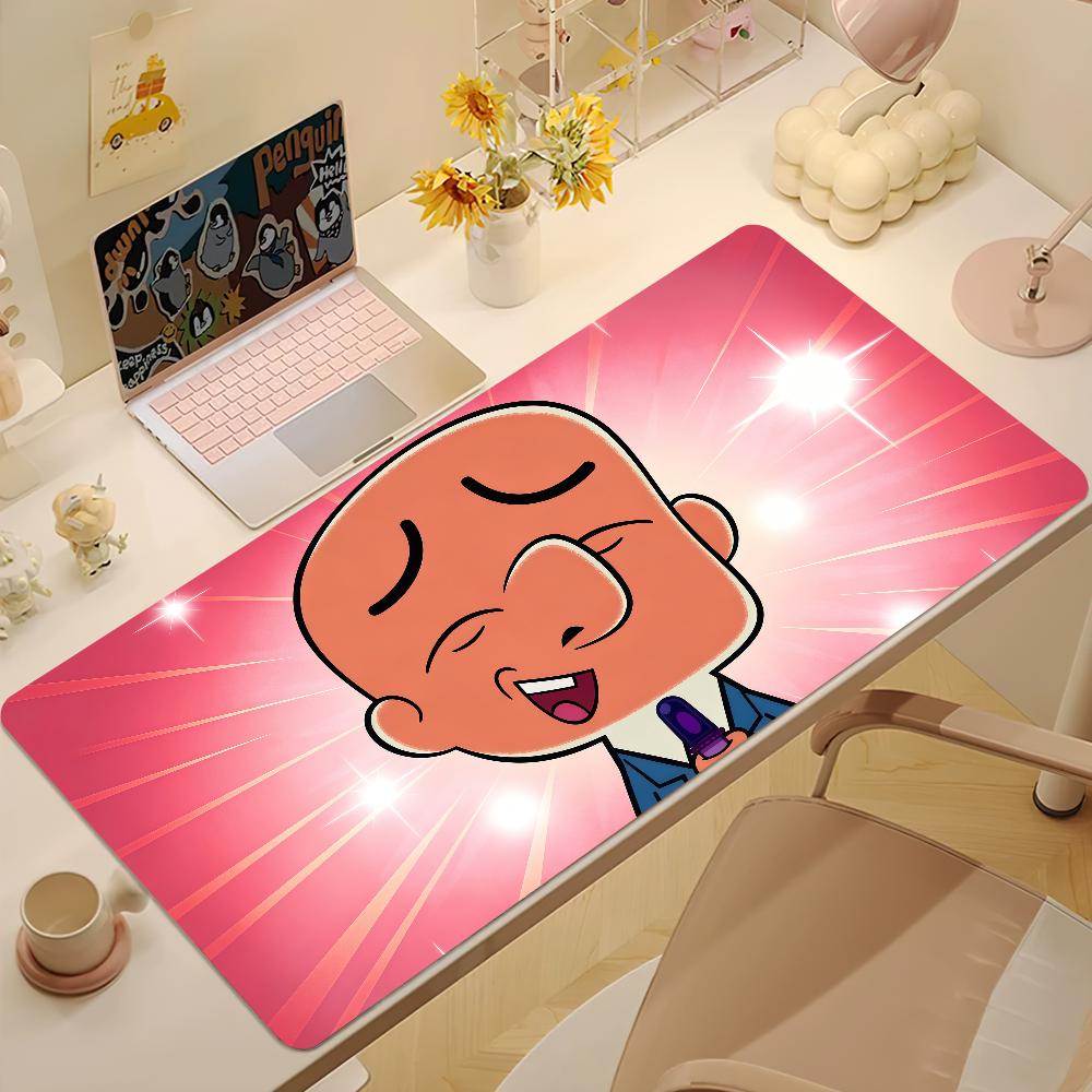 Cartoon MMr Magoo Mouse Pad Large NonSlip Lockedge Desktop Computer Desk Mat Keyboard Mousepad Office Gamer Student
