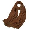 G·TENNA NXC338 Unisex Herringbone Cashmere Scarf