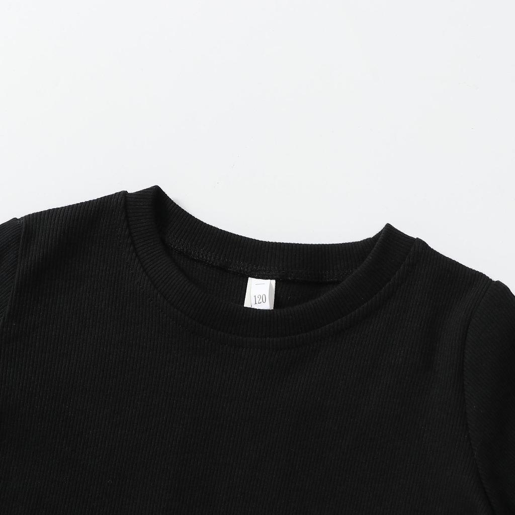 Юбка для девочек осень/зима 2024 из шерсти в складку - корейский стиль