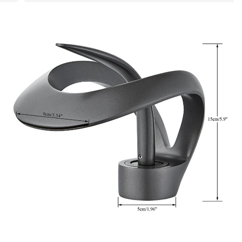 Роскошный белый смеситель для раковины в ванной, черный смеситель для раковины с водопадом, латунный смеситель для раковины с горячей и холодной водой