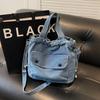 Denim Tote Bag Women's Large Capacity Shoulder Crossbody Bag
