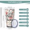 True Crime Tumbler 20oz, Criminal Minds Merch Travel Mugs, Gifts for Serial Killer Lover Tumbler for Men Women, 20oz Coffee Cup for Crime Junkie