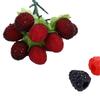 Color DIY Accessories Fake Fruit Artificial Raspberry Photography Props Mulberry Branch Model