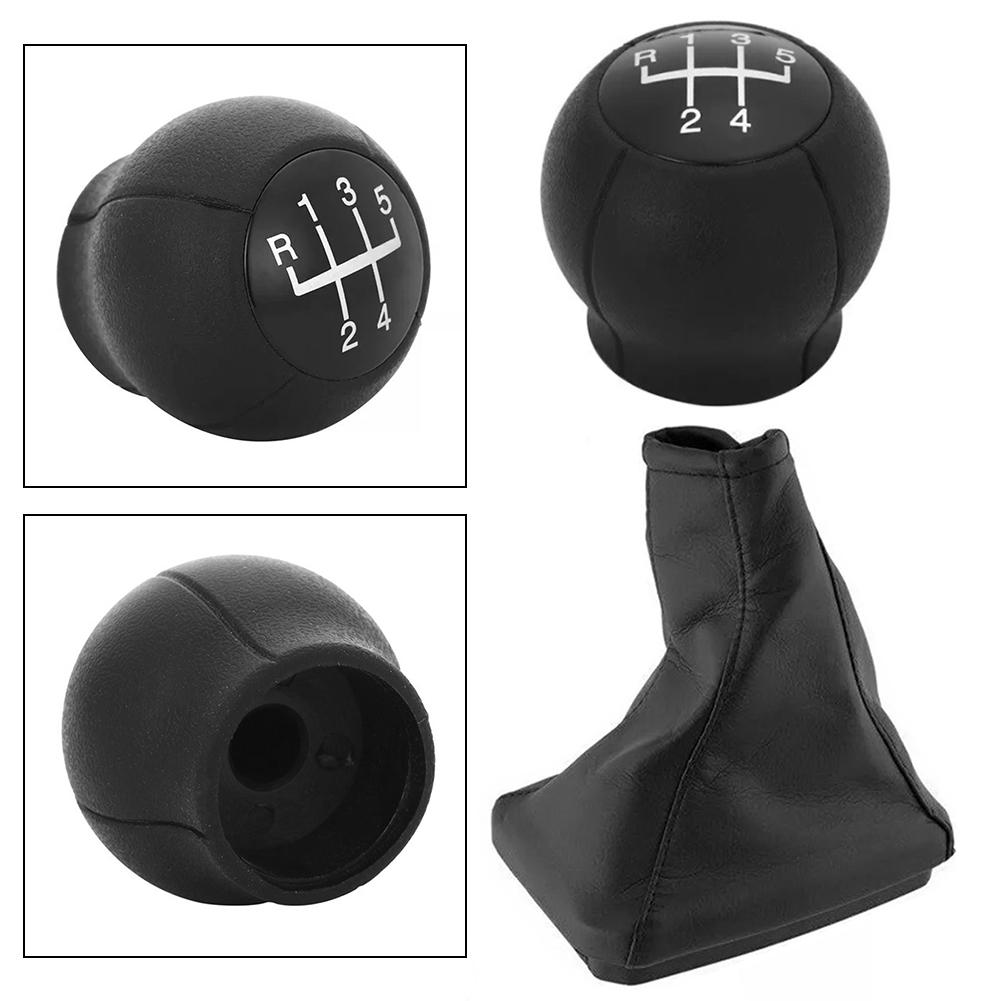 Ручка переключения передач для салона автомобиля 5-ступенчатая ручка переключения передач Обновление салона автомобиля Прямая замена Высокая универсальность посадки Запасная ручка переключения передач