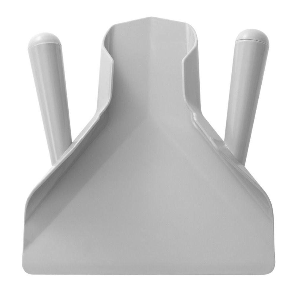 Пластиковый совок для чипсов с одной/двумя ручками, упаковщик для попкорна, лопатка для картофеля фри, ресторан быстрого питания