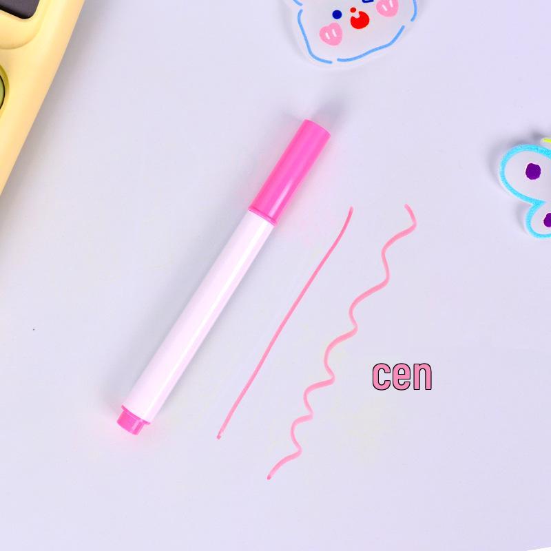 Мелки жидкие смываемые Dingdong - 12 флуоресцентных цветов для классных досок