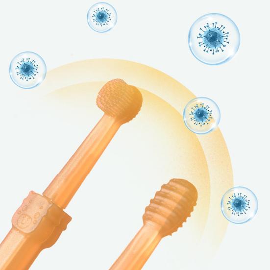 1 Set Pet Toothbrush Cats Dogs Teeth Cleaning Brush Soft Silicone Toothbrush