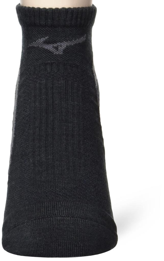 Mizuno Носки Biogear Arch Hammock для гольфа, до щиколотки, без махры E2JX2001, Длина, Подошва, Мужские, Черные, Размер,