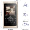 Sony Walkman A Series 32GB NW-A46HN: Bluetooth/microSD/High-Resolution Audio Compatible, Up to 39 Hours Continuous Playback, Noise-Canceling Earphones