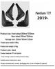 FAW Besturn T77 2019-2024 Кожаный брызговик