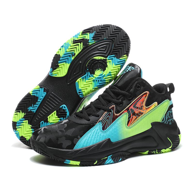 Модные мужские баскетбольные кроссовки с амортизацией, персонализированный дизайн, кроссовки для тренировок спортсменов, легкая спортивная обувь, повседневные удобные кроссовки 36-46
