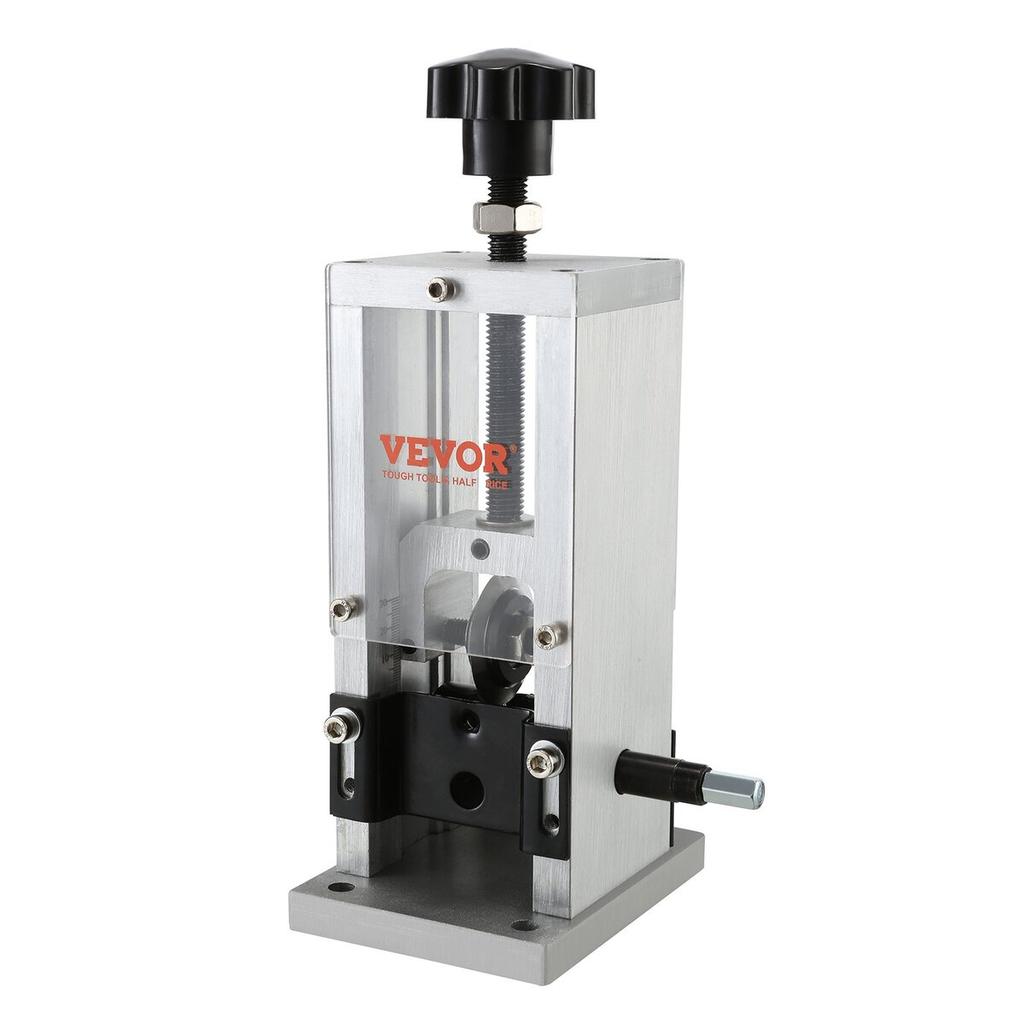 Manual Wire Stripping Machine, 0.06''-1.18'' Copper Stripper with Hand Crank or Drill Powered, Visible Stripping Depth Reference, Portable Aluminum