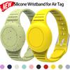 Силиконовый браслет для Apple Air Tag Легкий держатель GPS-трекера Светящийся детский браслет для часов Водонепроницаемый детский ремешок для часов