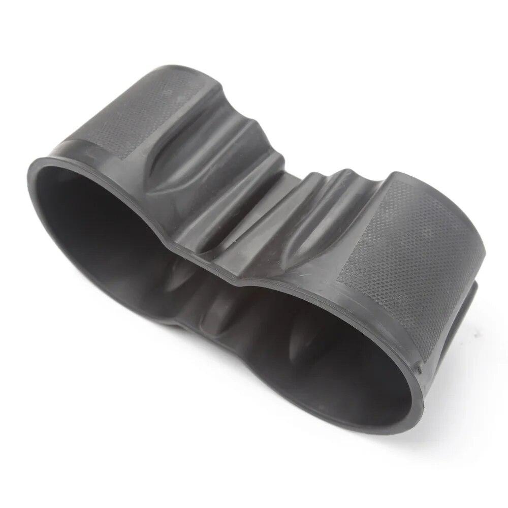 TPE Water Cup Holde for Tesla Model 3 Y 2022 Interior Accessories Silicone Waterproof Coasters Console Insert Double Hole Holder