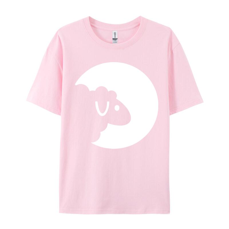 Sheep Moon Tshirt Vintage Tshirt Cotton Tees For Unisex Design Top TShirts Short Sleeve Brand New blouses