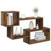 Floating Shelf Wall Mount Brown 87 x 20 x 55 cm