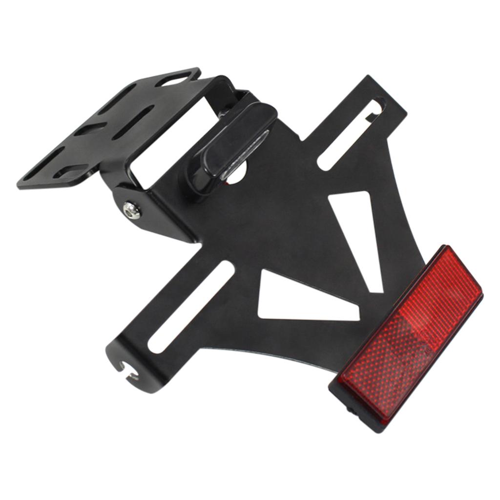 For Kawasaki Z750 Z800 Z900 Z1000 NINJA400 License Plate Frame Adjustable Rear License Plate Modification Motorcycle Accessories