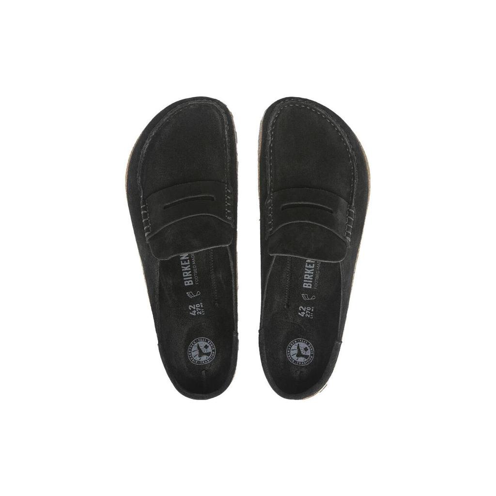 Birkenstock Неаполь Черная Замша 1024880